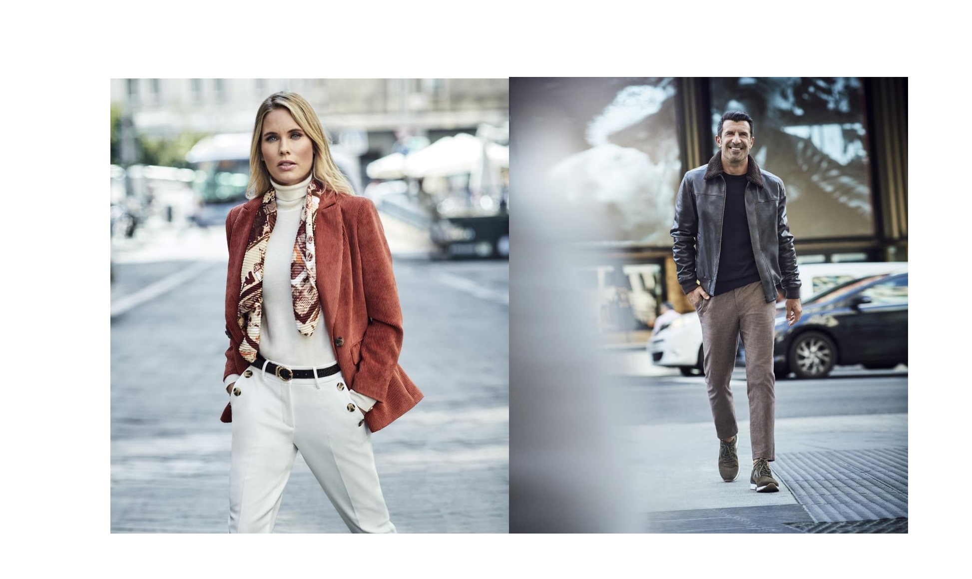 Cortefiel , Helene Svedin , Luis Figo. Equipo singular ,conceptualiza , desarrolla , campaña , Cortefiel , Helene Svedin , Luis Figo. , programapublicidad
