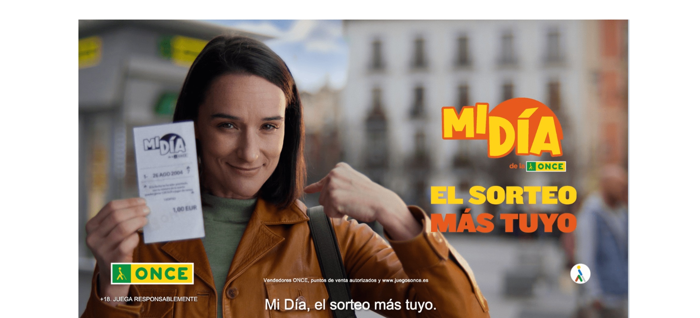 campaña , DDB , El sorteo más tuyo, Mi Día , la ONCE, programapublicidad
