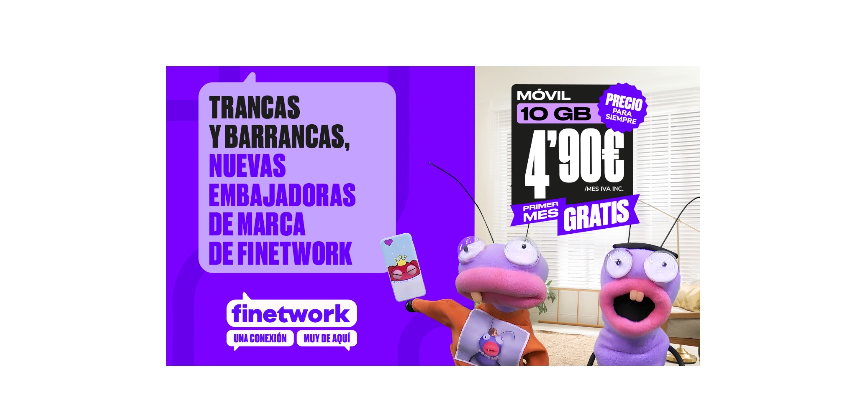 Finetwork, lanza , campaña, rebajas , Trancas y Barrancas,embajadoras ,marca,la despensa, programapublicidad