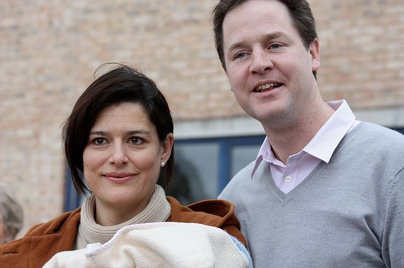 clegg , esposa, programapublicidad