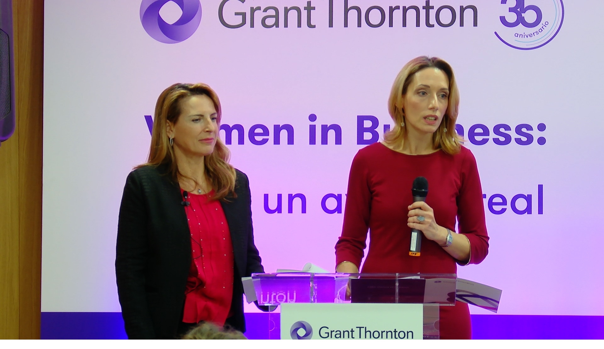 Aurora Sanz ,Isabel Perea, socias ,Grant Thornton, programapublicidad, muy grande