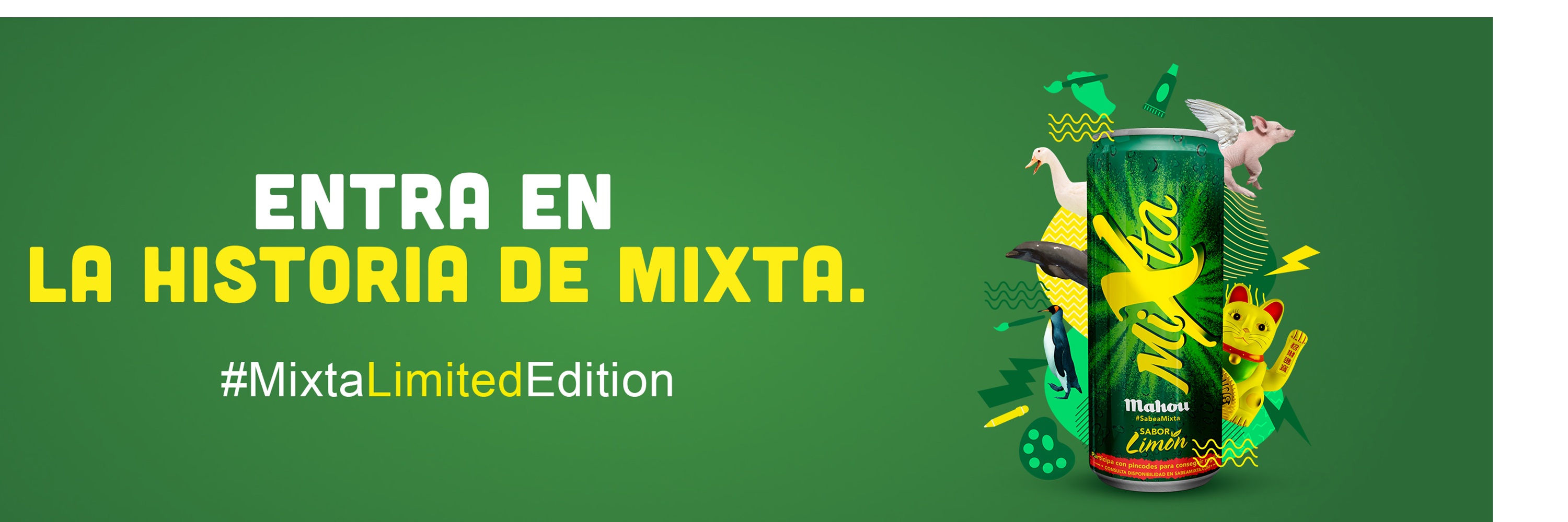 Mixta , ofrece , diseñar lata , consumidores, #MixtaLimitedEdition