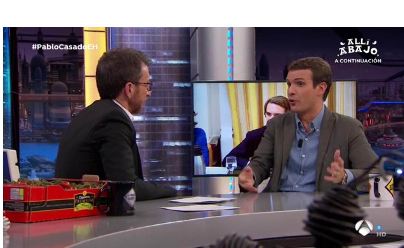 Pablo Casado, A3 , El Hormiguero , lider martes