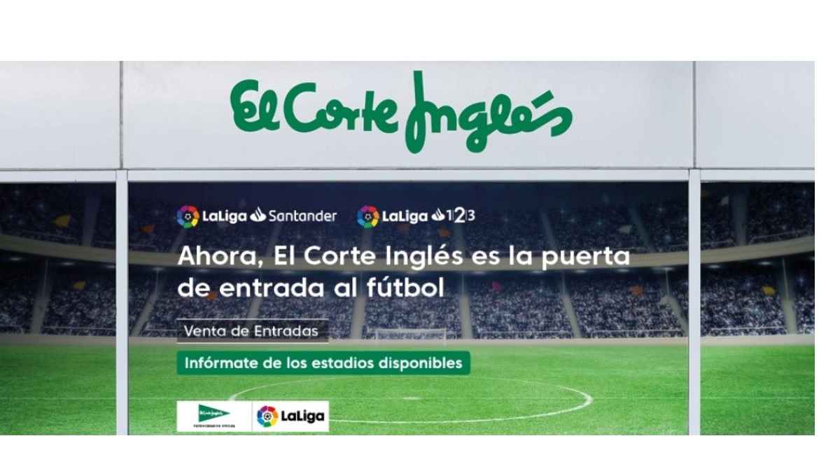 laliga, entradas, corte ingles, programapublicidad,