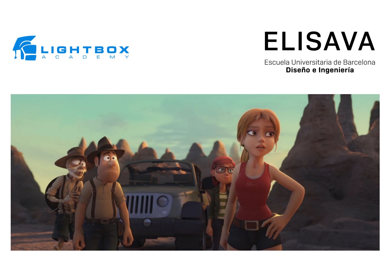 Elisava y Lightbox Academy , proyecto de formación , animación, programapublicidad,