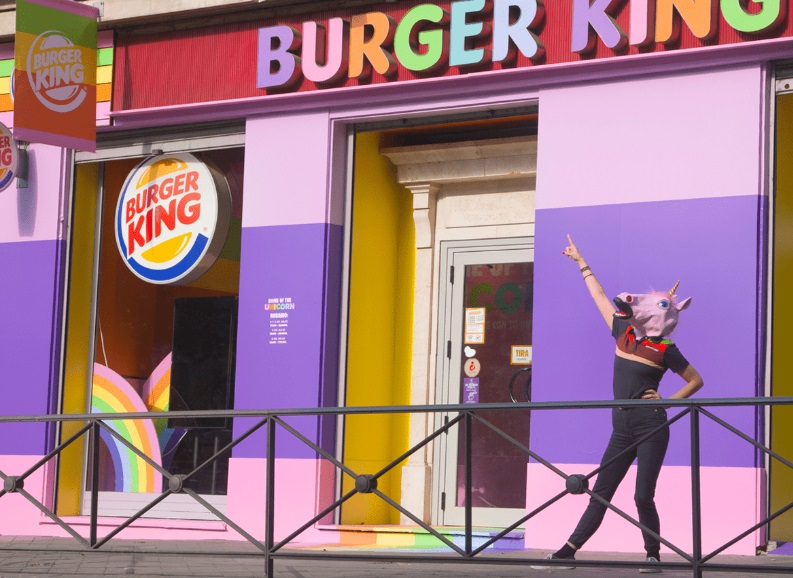 Burger Kin, España, estrena , mundo , UNICORNIOS., programapublicidad