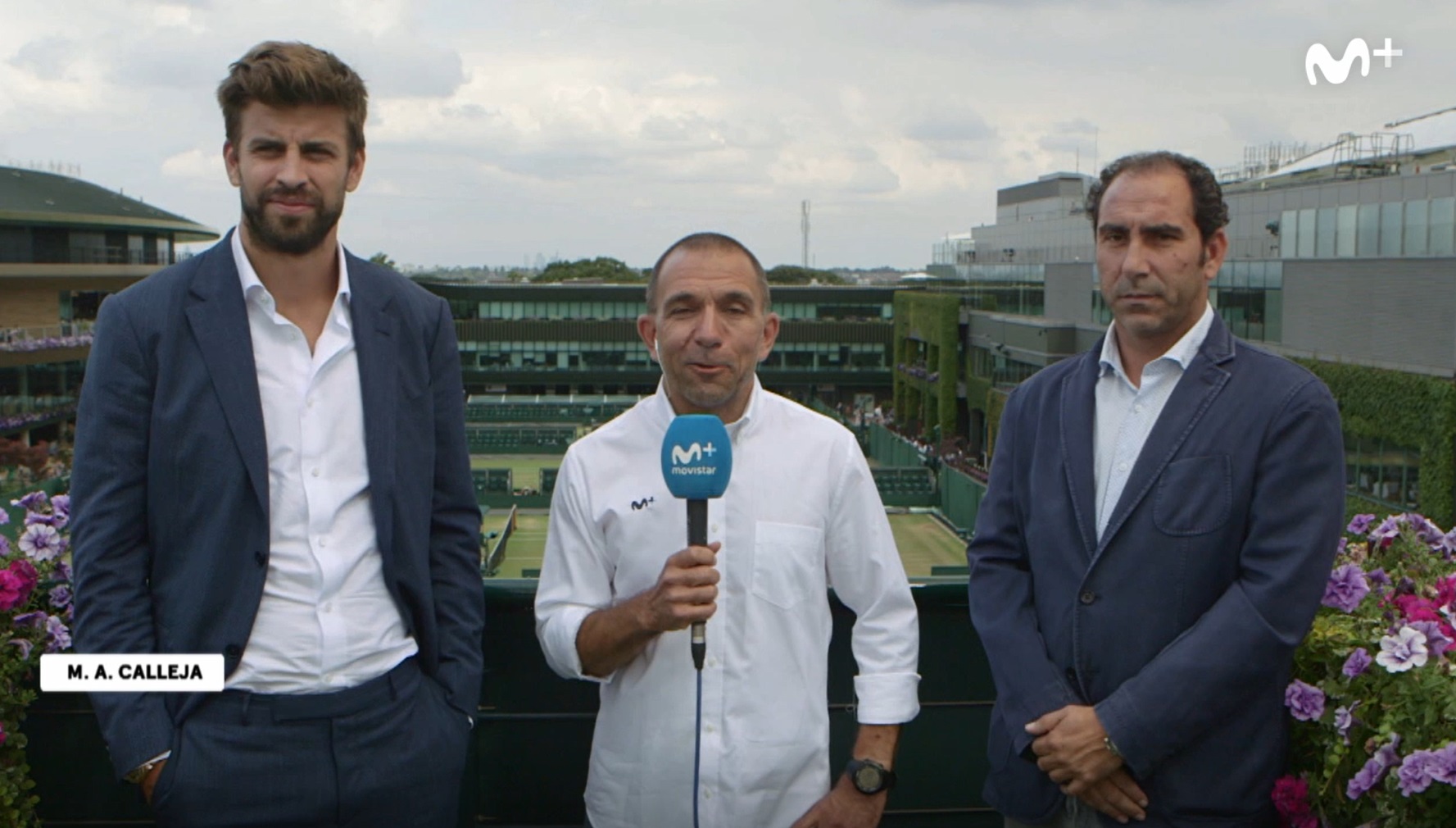 Gerard Piqué, davis cup, retransmisión de Wimbledon , #Vamos, programapublicidad,