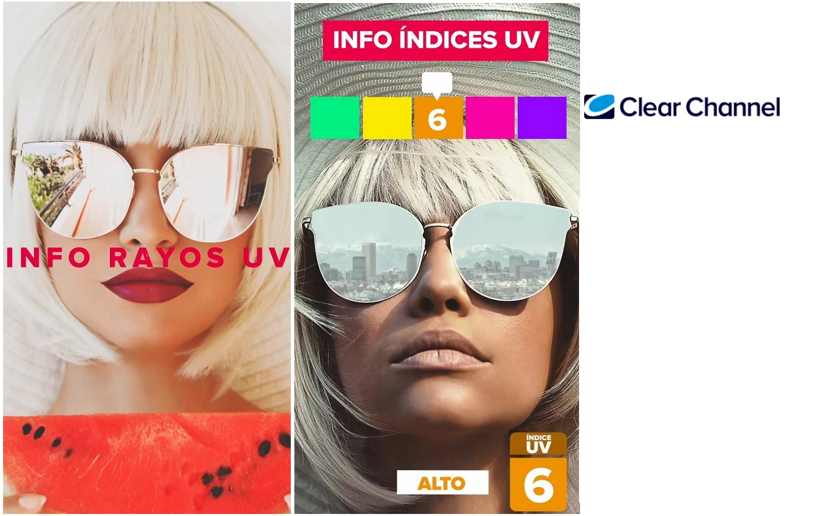 gafas, indices, UV, clear channel, programapublicidad,