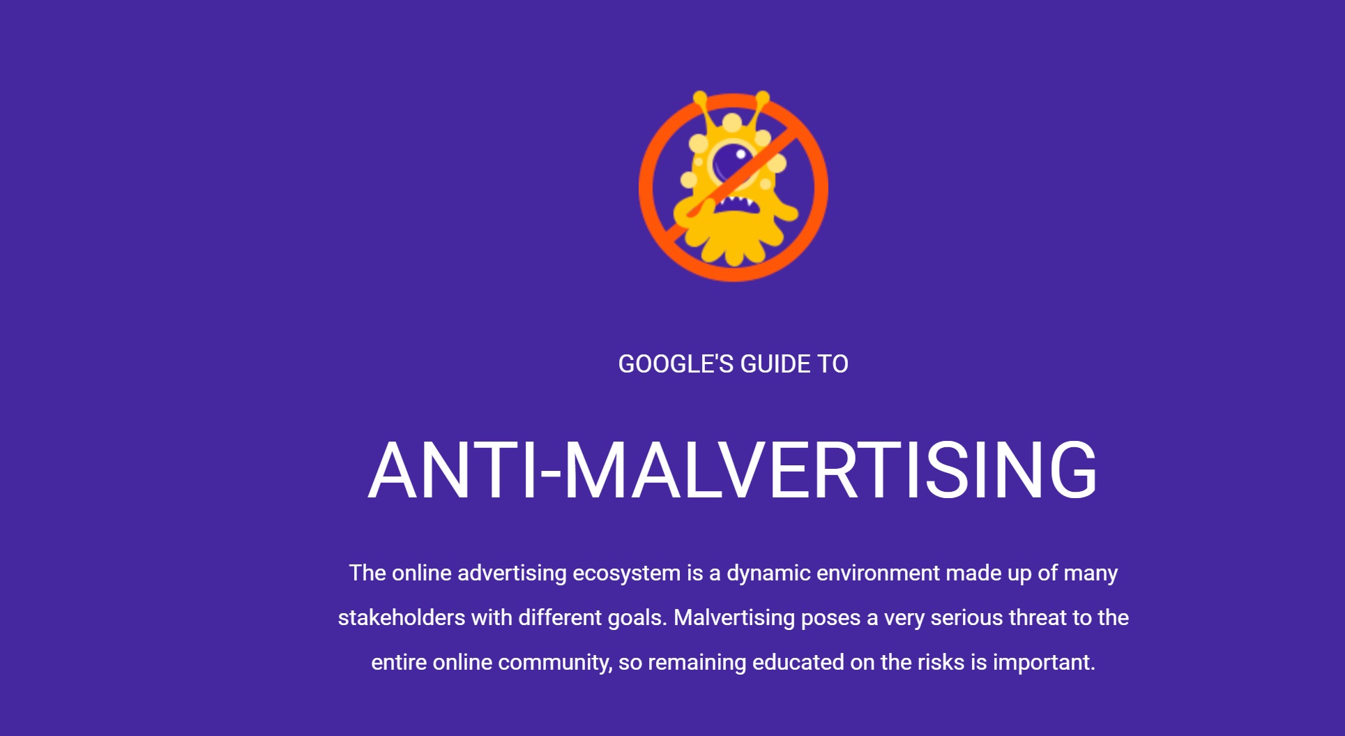 google, guide, antimalvertising , programapublicidad,