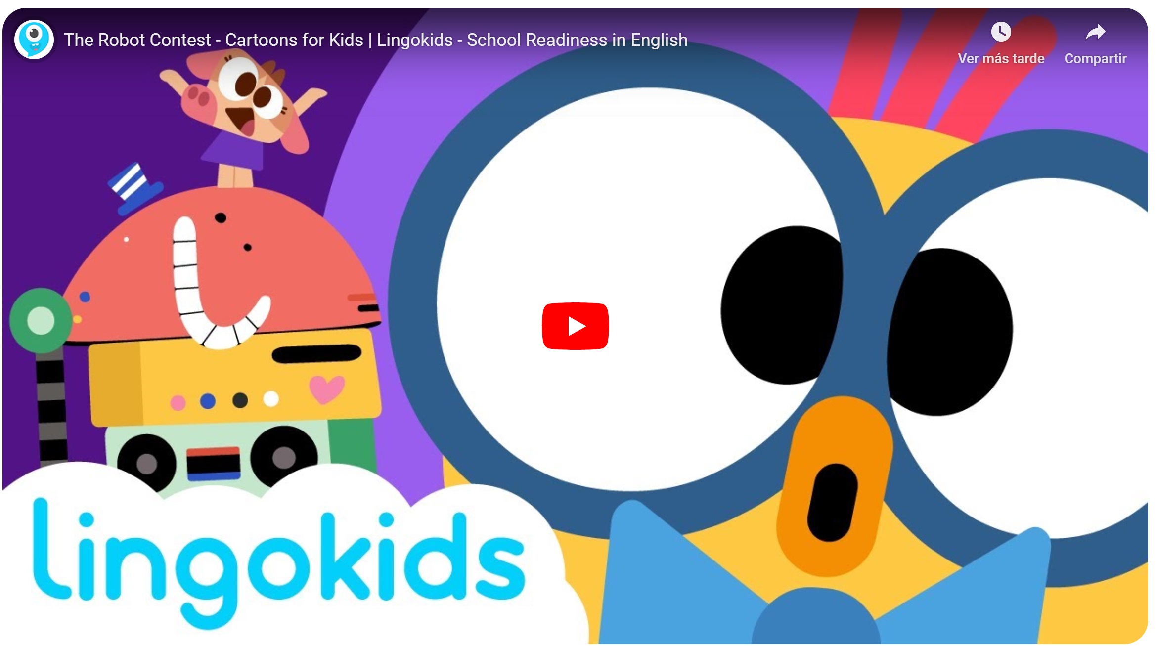 Lingokids productora dibujos animados interactivos inglé ProgPublicidad