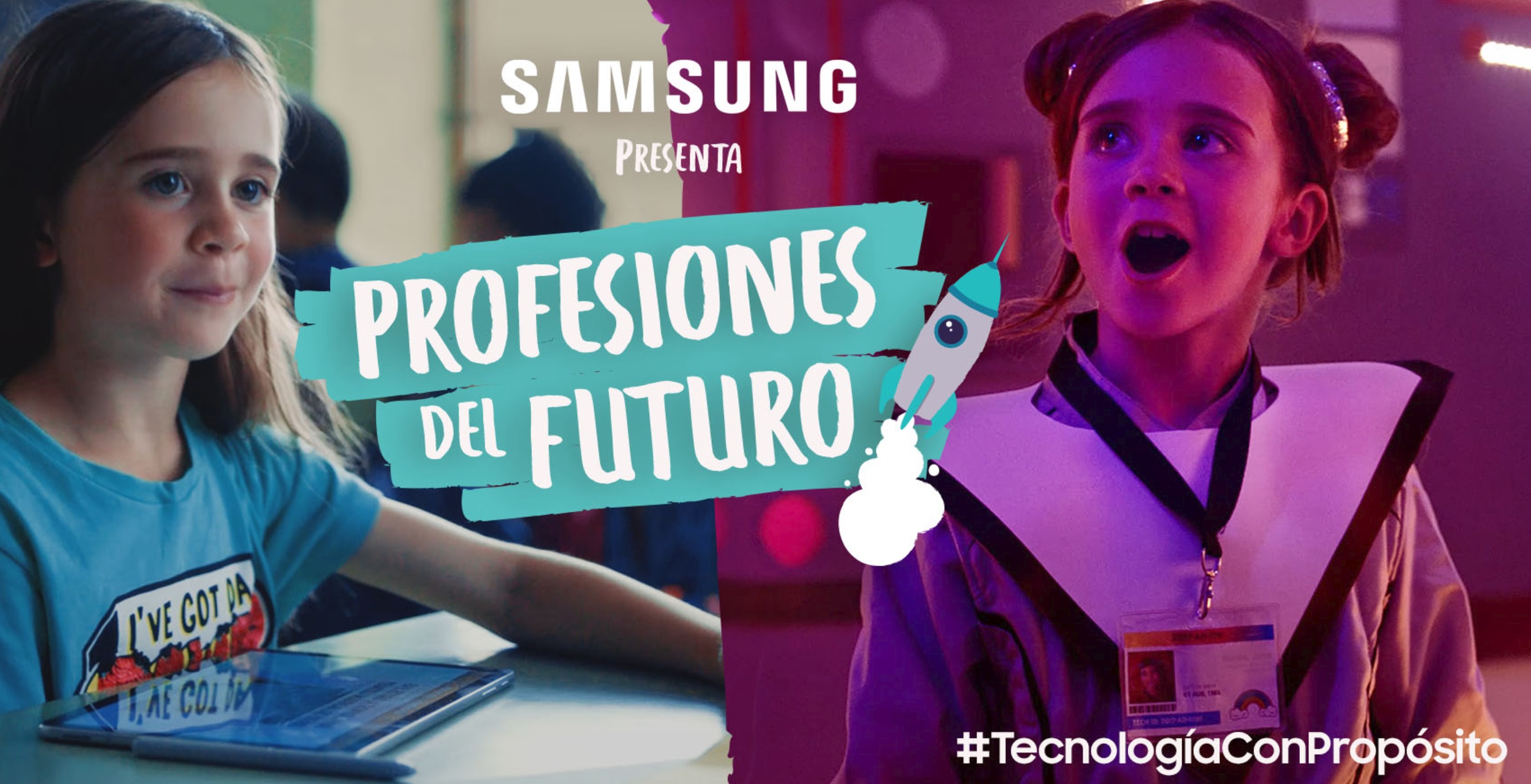 samsung, #tecnologíaconpropósito, profesiones con futuro, programapublicidad,