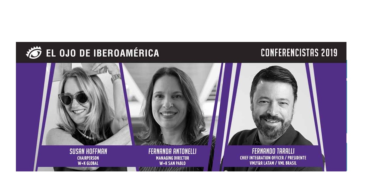 El Ojo de Iberoamérica , Conferencistas, speakers, ponentes, Susan Hoffman, Fernanda Antonelli ,Fernando Taralli, programapublicidad,