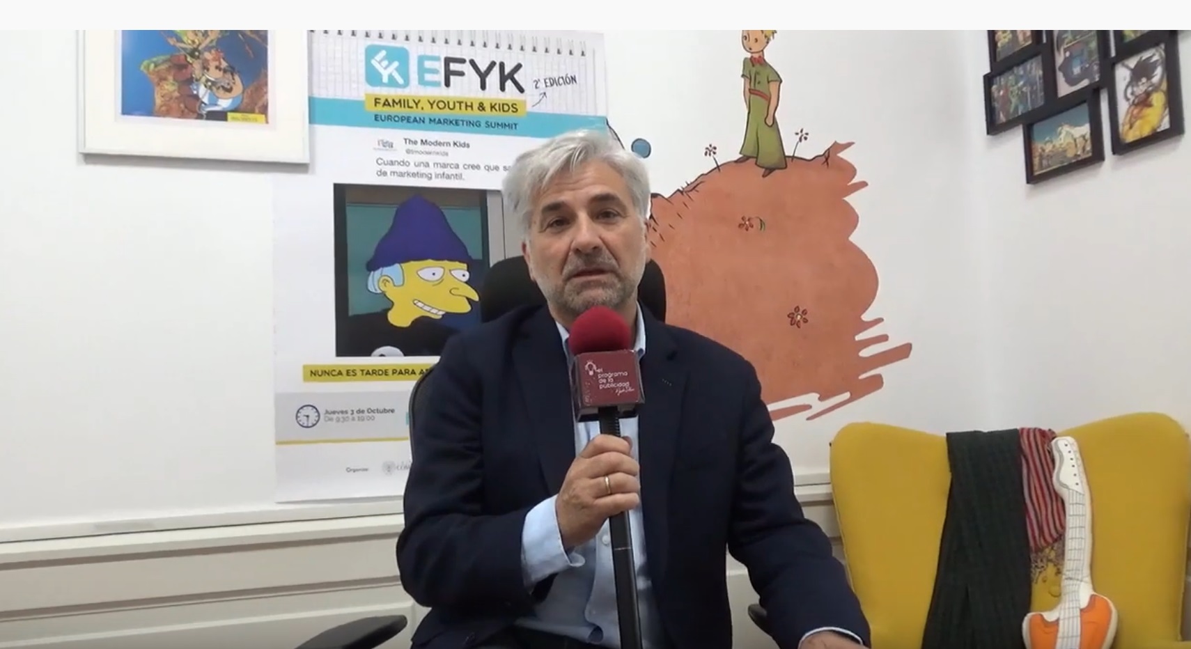 Miguel González-Durán, The Modern Kids & Family, presenta ,EFYK, programapublicidad,