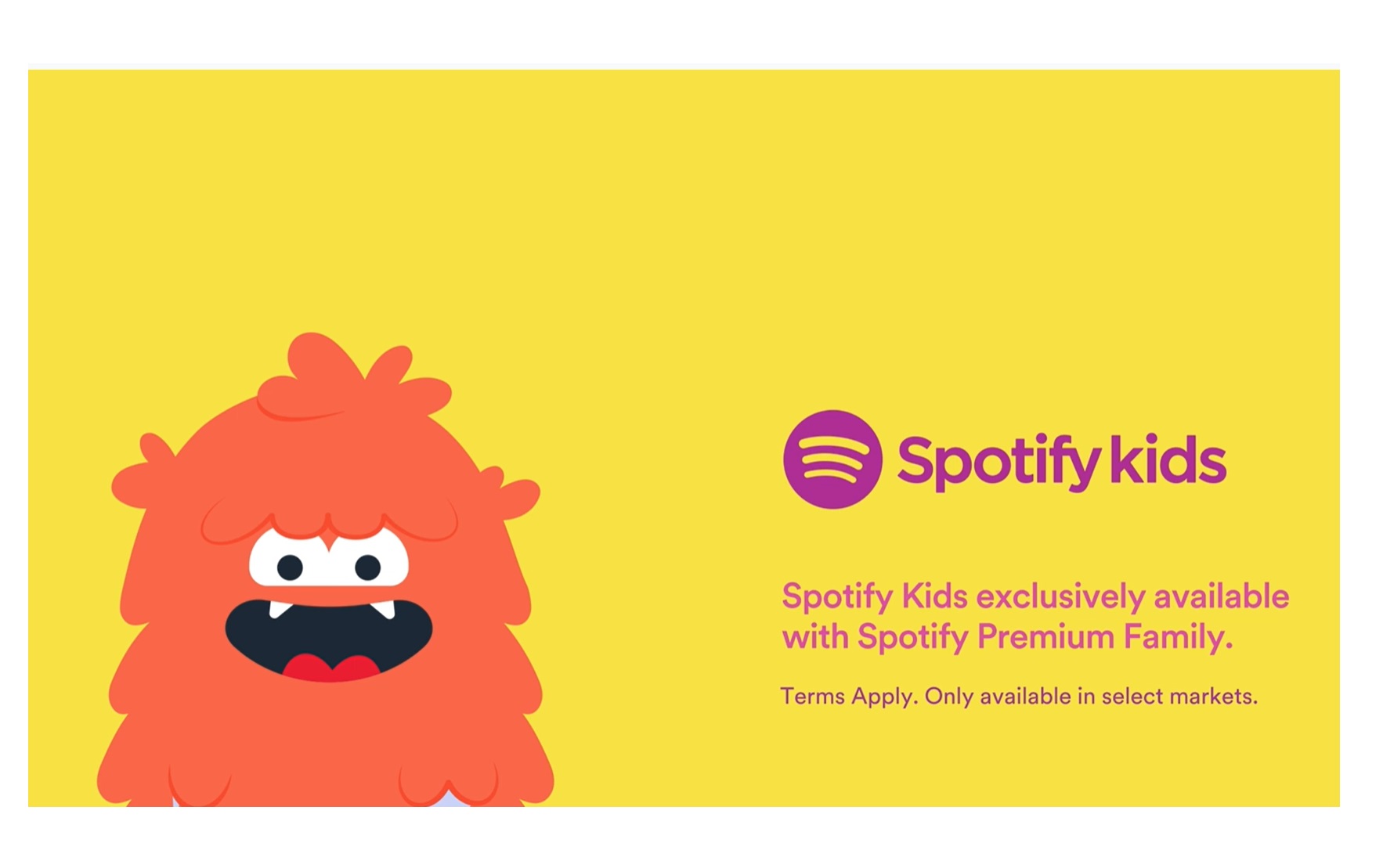 Spotify, presenta, Spotify Kids, aplicación independiente , más pequeños. , programapublicidad,