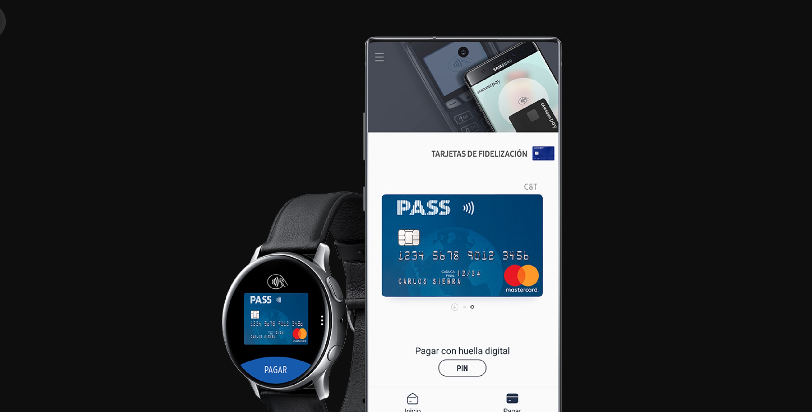 Tarjeta PASS , Carrefour , integra , servicio ,pago móvil , Samsung Pay, programapublicidad,