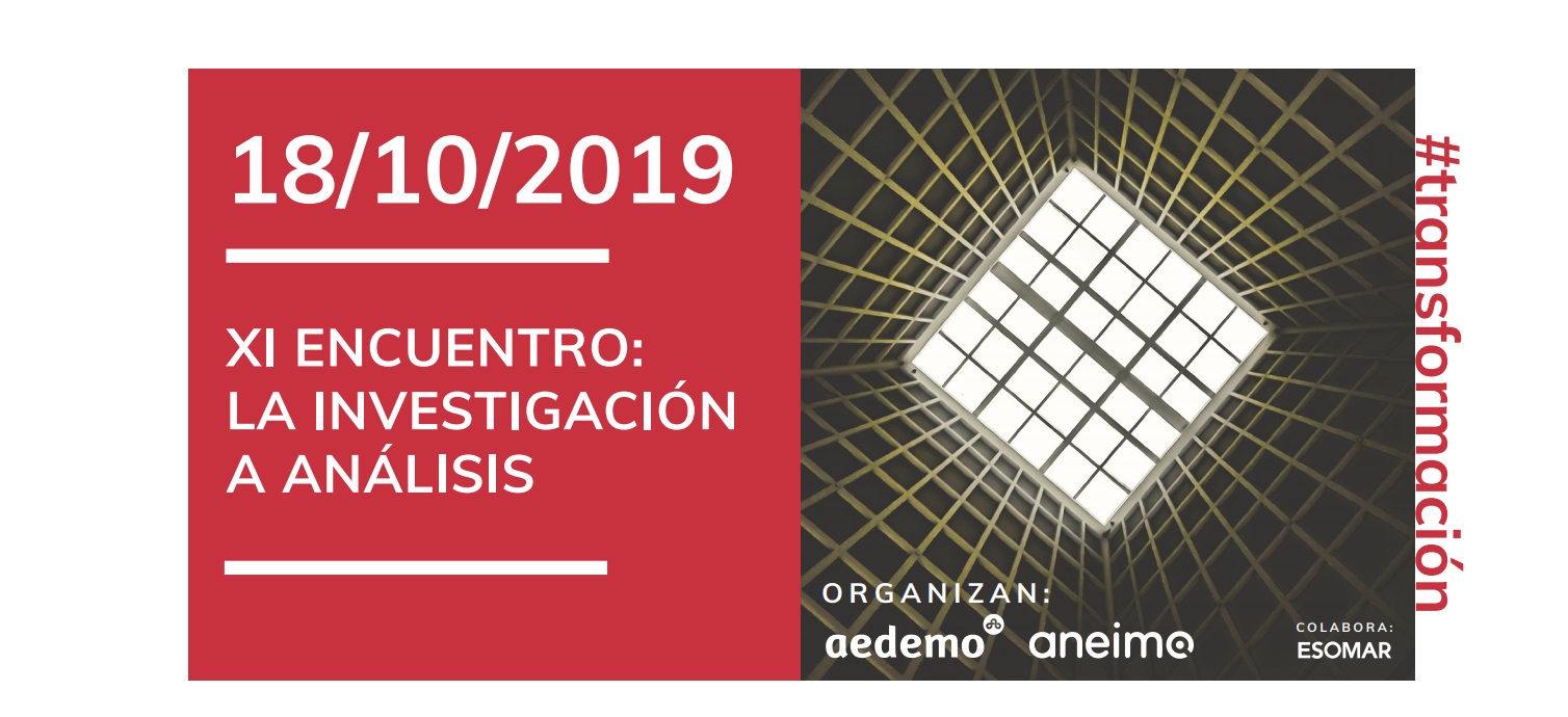 aedemo, aneimo, #EncuentroInvestigación, 18 octubre, 2019, programapublicidad,