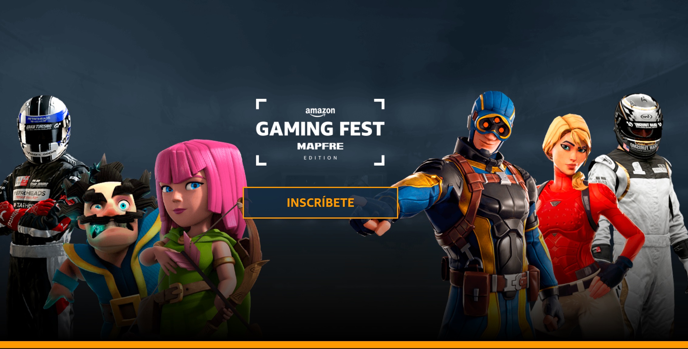 amazon gaming fest, arena, programapublicidad,