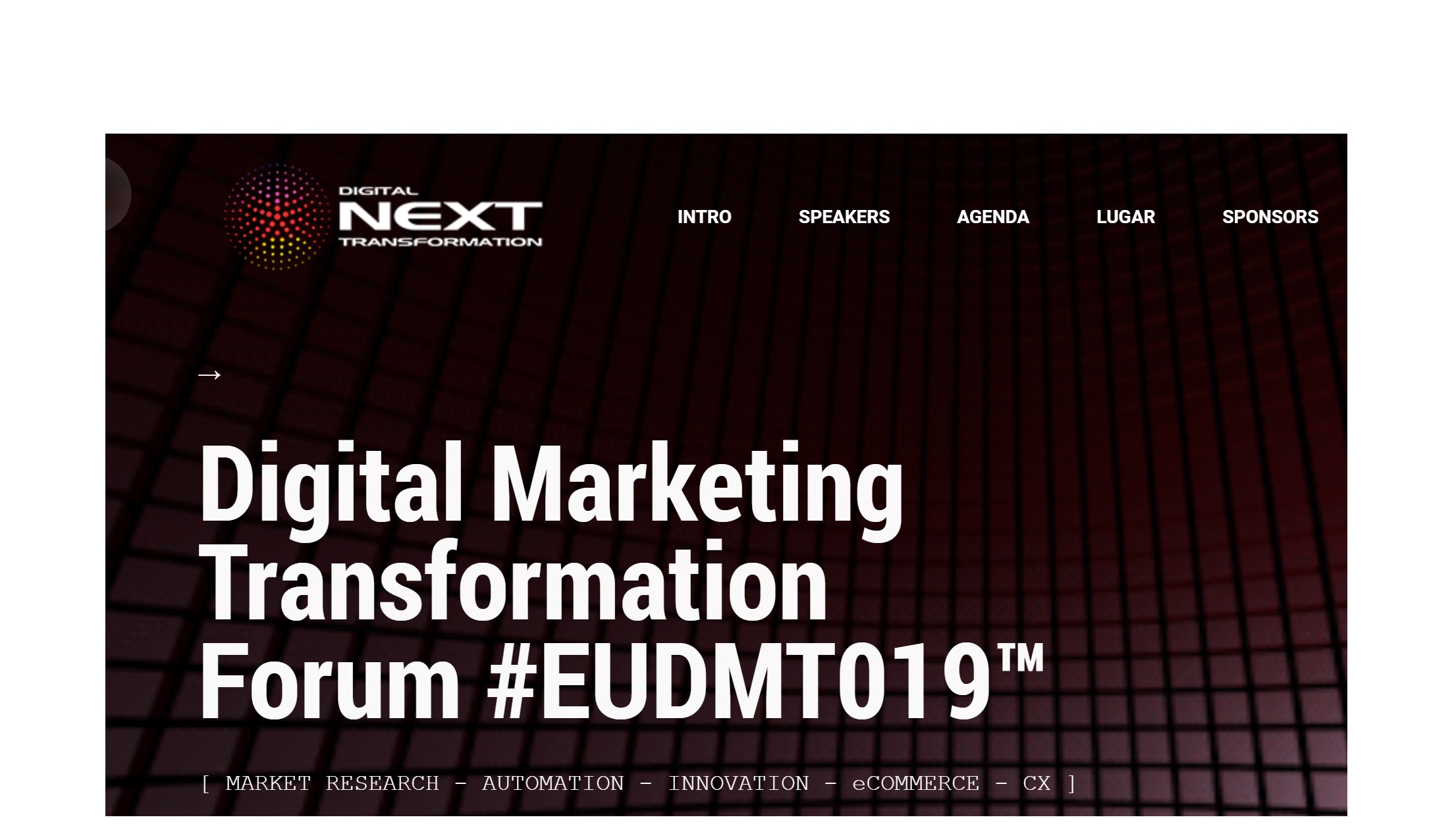 digital next, transformatiion,#EUDMT019,programapublicidad