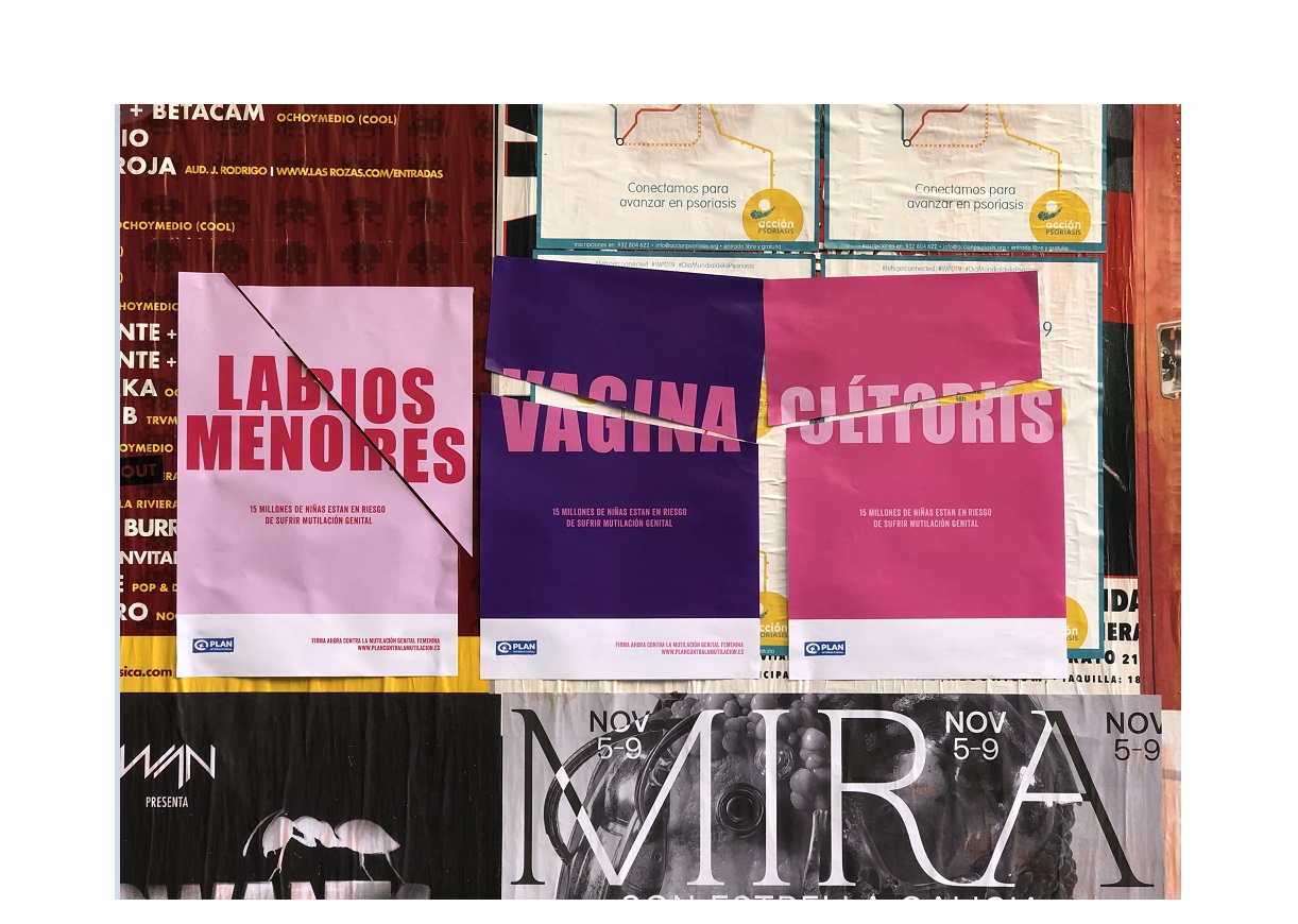 VAGINA, CLÍTORIS , LABIOS MENORES. DoubleYou Madrid, programapublicidad,