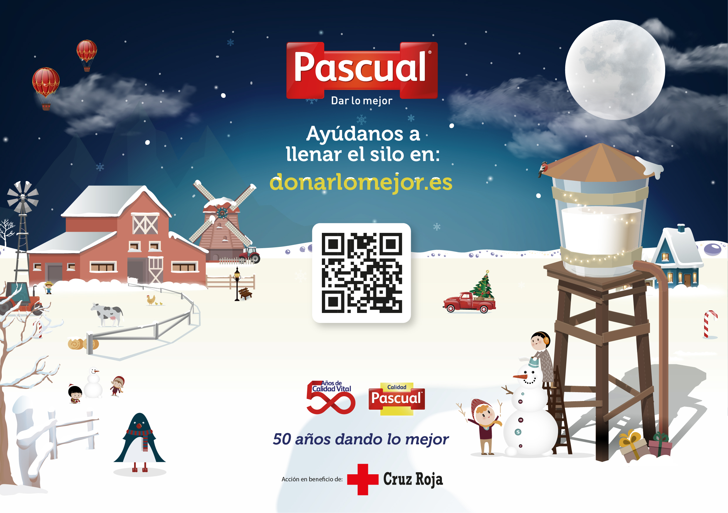 Navidad,Pascual , campaña ,solidaria, #DonarLoMejor, programapublicidad