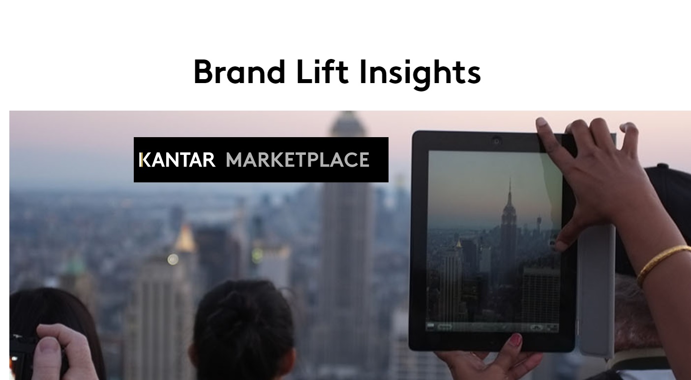 Brand Lift ,Insights , Kantar, programapublicidad