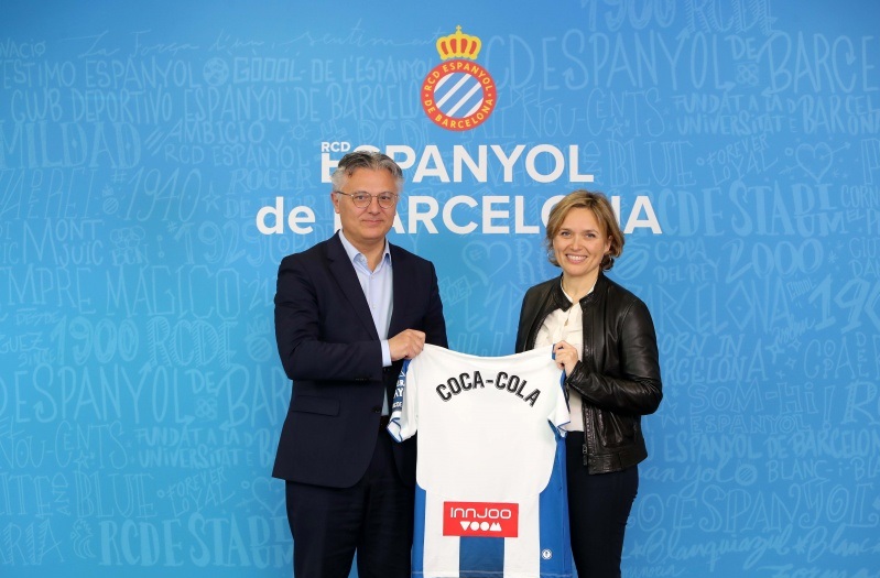 RCDE, Coca-Cola, programapublicidadRCDE, Coca-Cola, programapublicidad