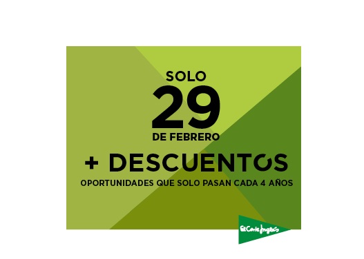 descuentos 29 febrero, programapublicidad