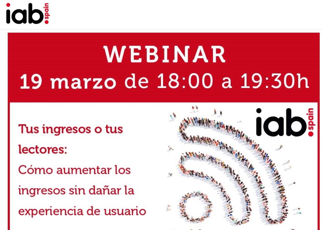 webinar,iab, ux, programapublicidad