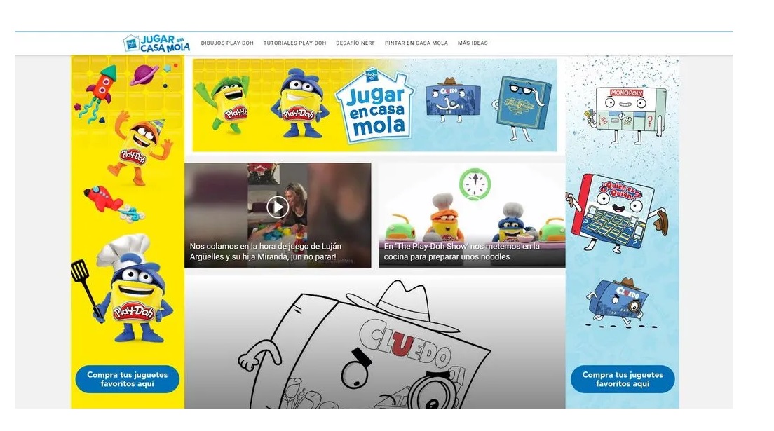 Hasbro , Mediaset España , lanzan , iniciativa , Jugar En Casa Mola , programapublicidad