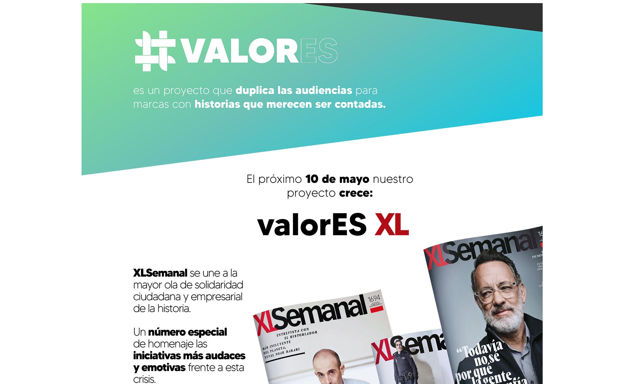 #Valor, cmvocento, duplicar, audencias, historias,merecen ser contadas, programapublicidad