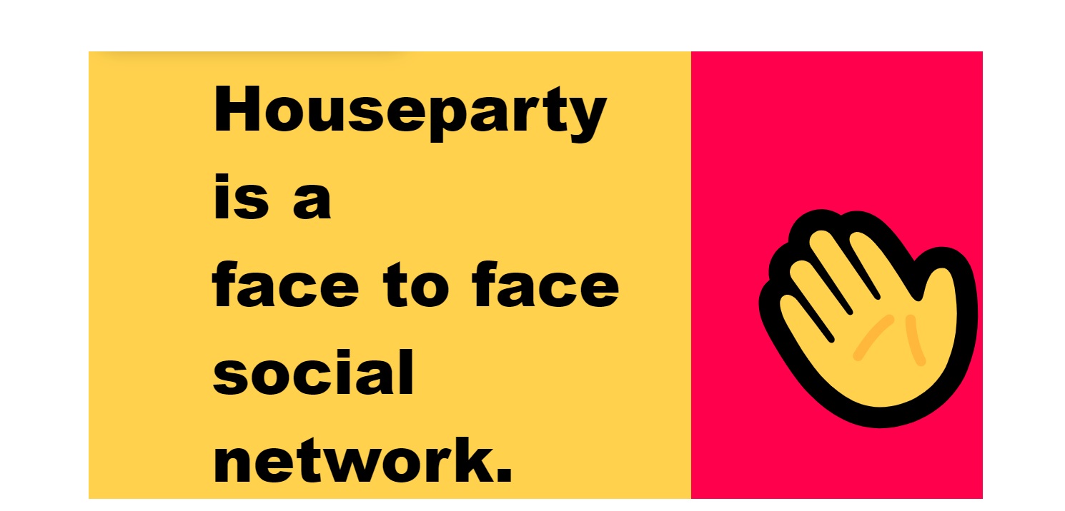 houseparty, social network, programapublicidad