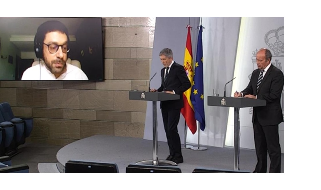 rueda prensa, moncloa, con periodistas, directo, programapublicidad