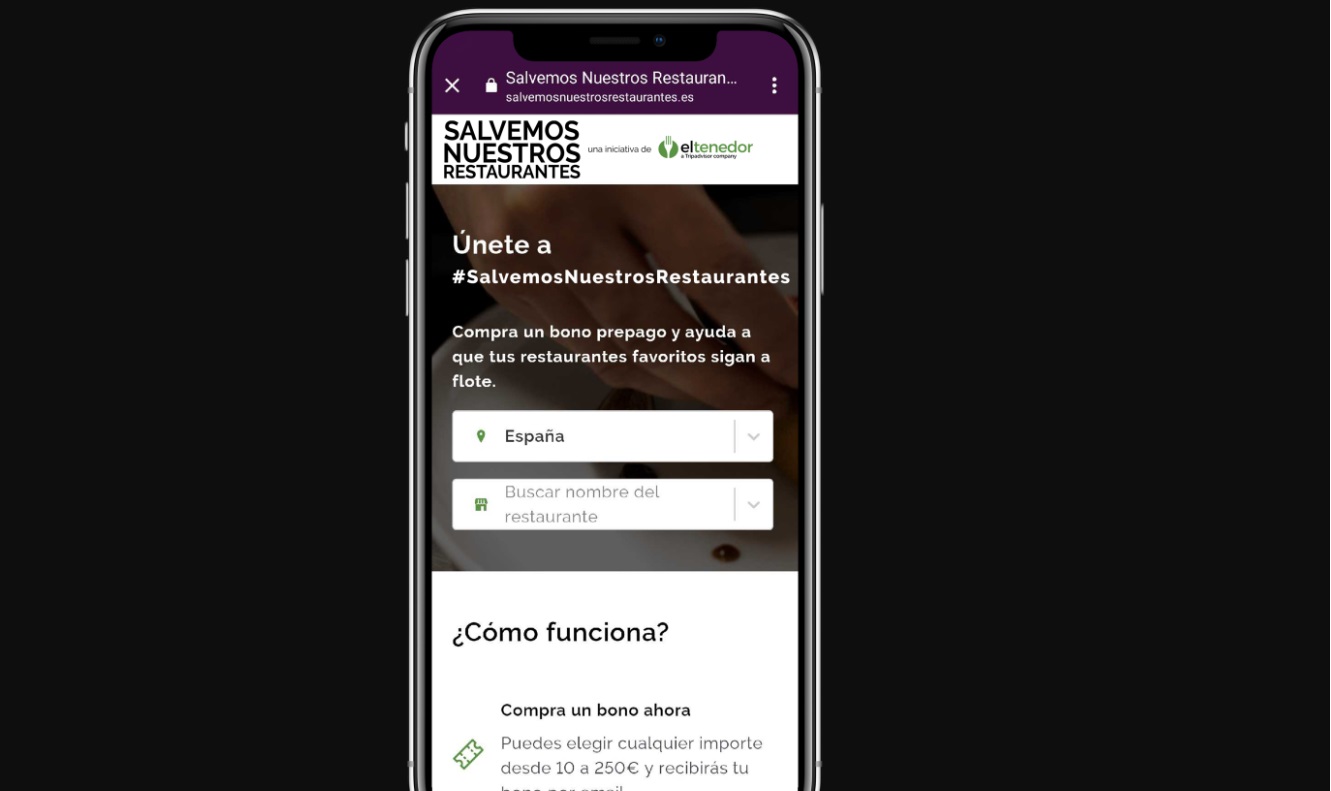 ElTenedor lanza Salvemos Nuestros Restaurantes