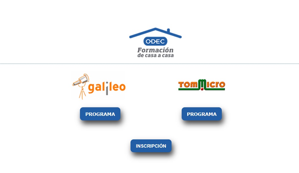 odec, formacion, casa, casa, tom micro, galiileo, programapublicidad