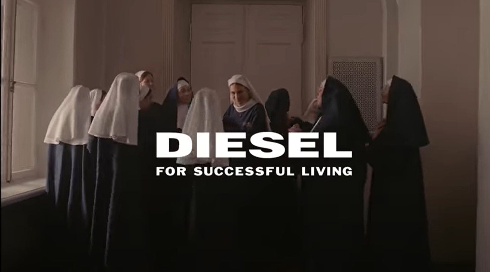diesel, francesca, publicis, papa, monjas, programapublicidad