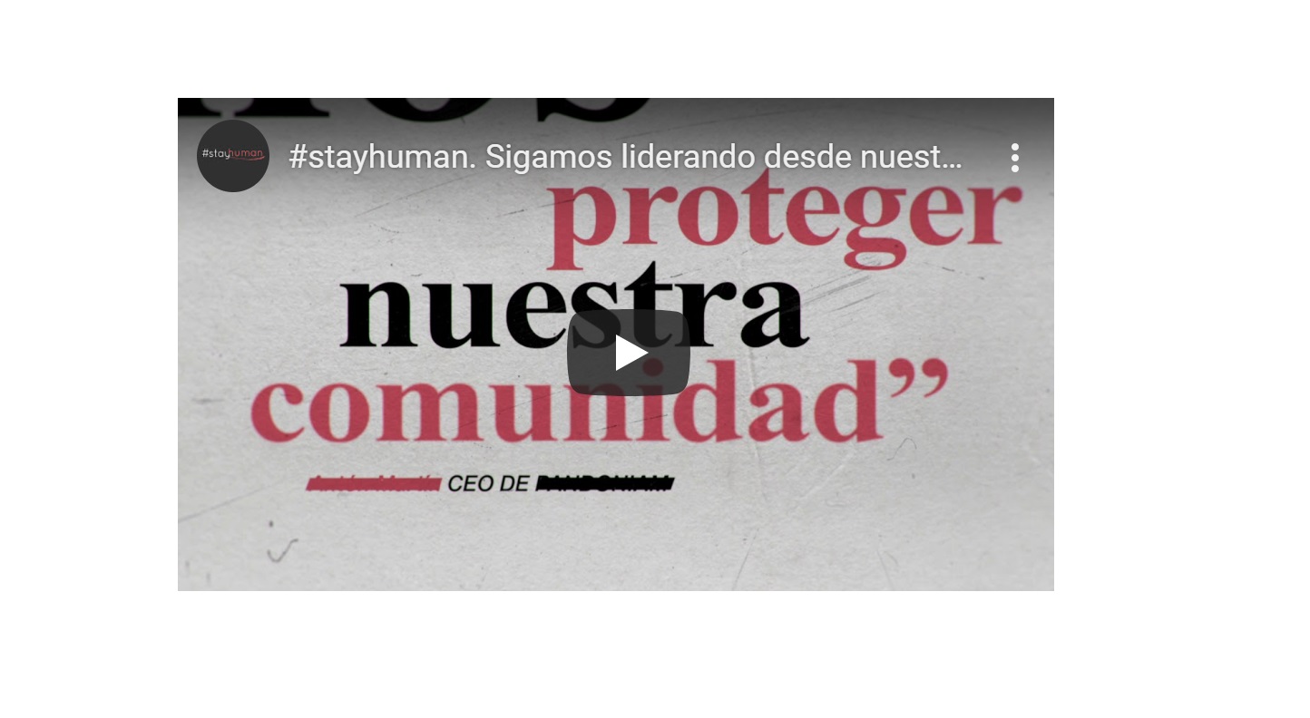 proteger, entrega , spot, #stayhuman, segarra, webinar, cesar hernandez, mahou, cristina Santamarina, alex pallete, adriana dominguez, programapublicidad