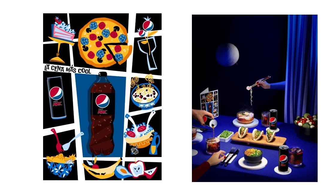 Pepsi MAX, presenta , cuatro ,piezas ‘arty’ ,comida , más instagrameables, programapublicidad