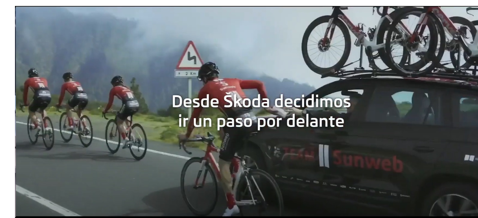 alexa, voice, skoda, distancia, ciclistas, cycling, programapublicidad