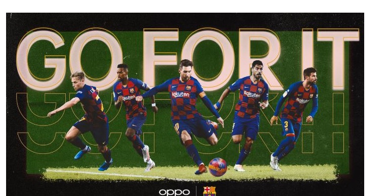 OPPO , FC Barcelona lanzan , campaña Go, programapublicidadOPPO , FC Barcelona lanzan , campaña Go, programapublicidad