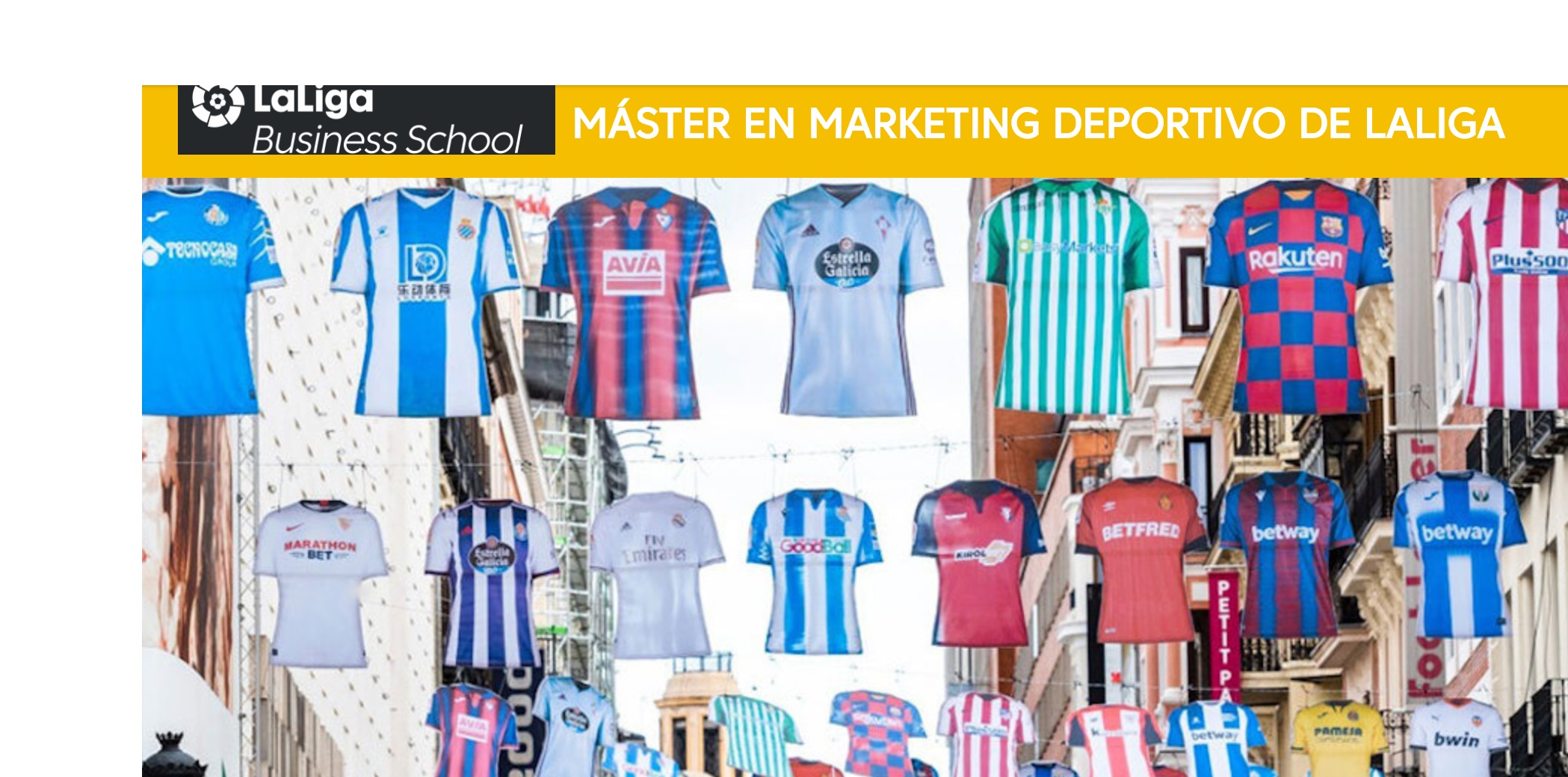 Máster , Marketing Deportivo ,LaLiga, programapublicidad