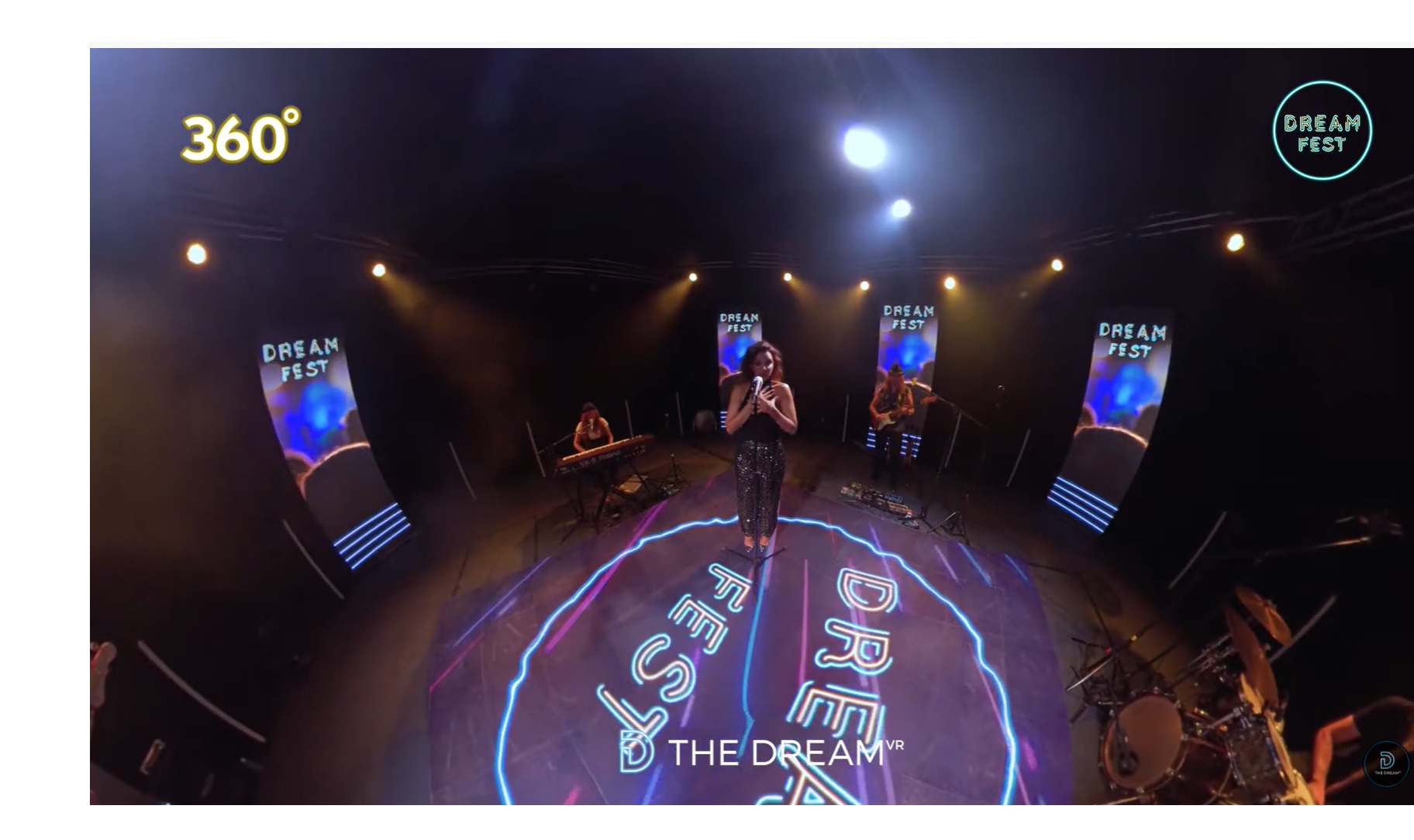 chenoa, dream fest, vr, 360, programapublicidad