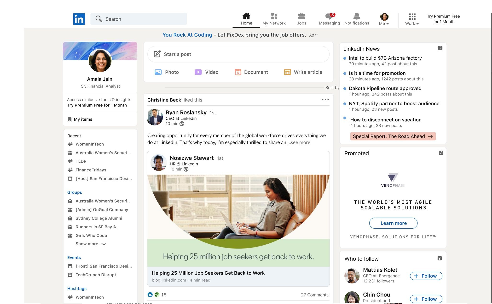 linkedin, nuevo diseño, programapublicidad