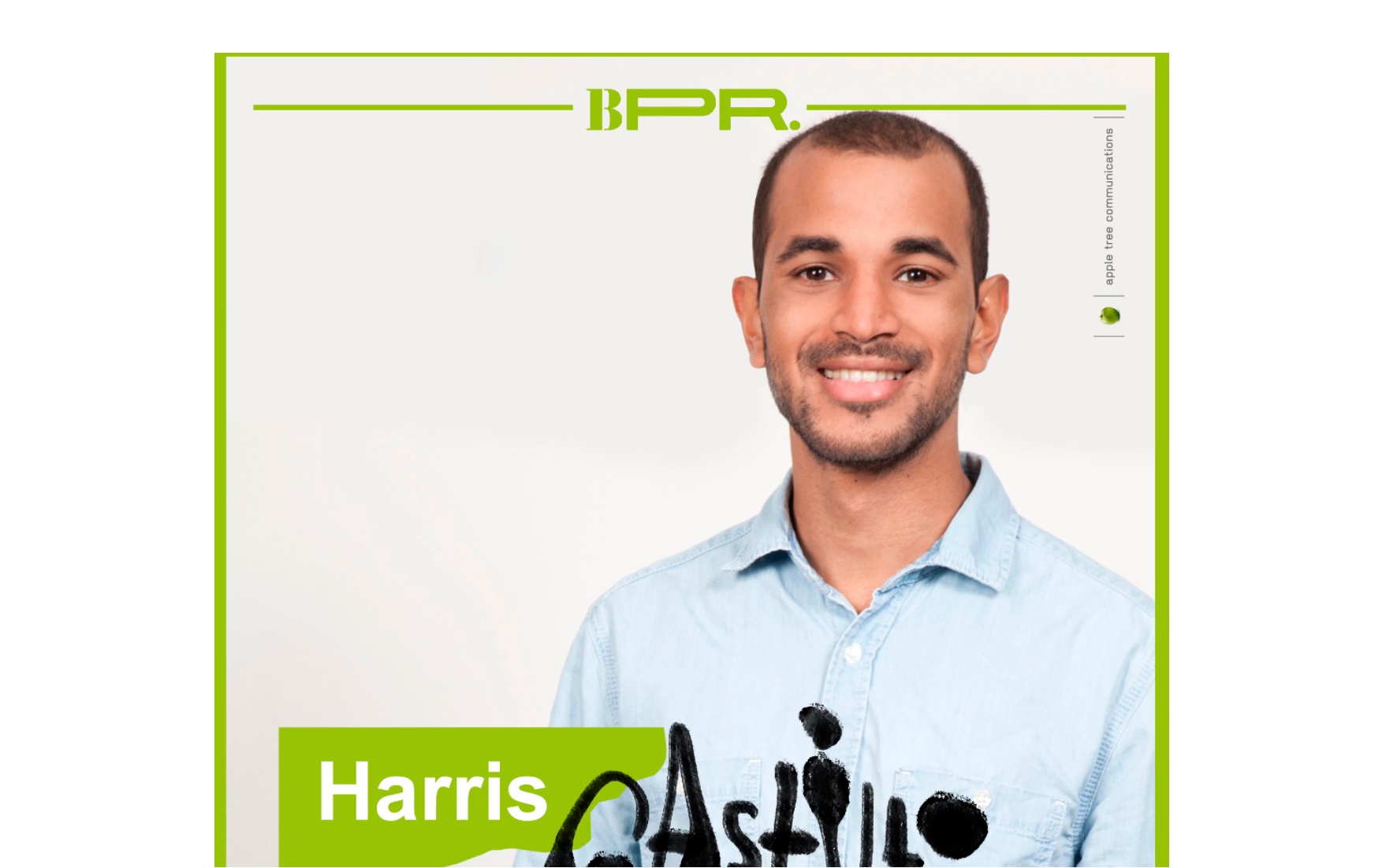 Harris Castillo , profesor residente ,equipo ,Brother PR ,programapublicidad