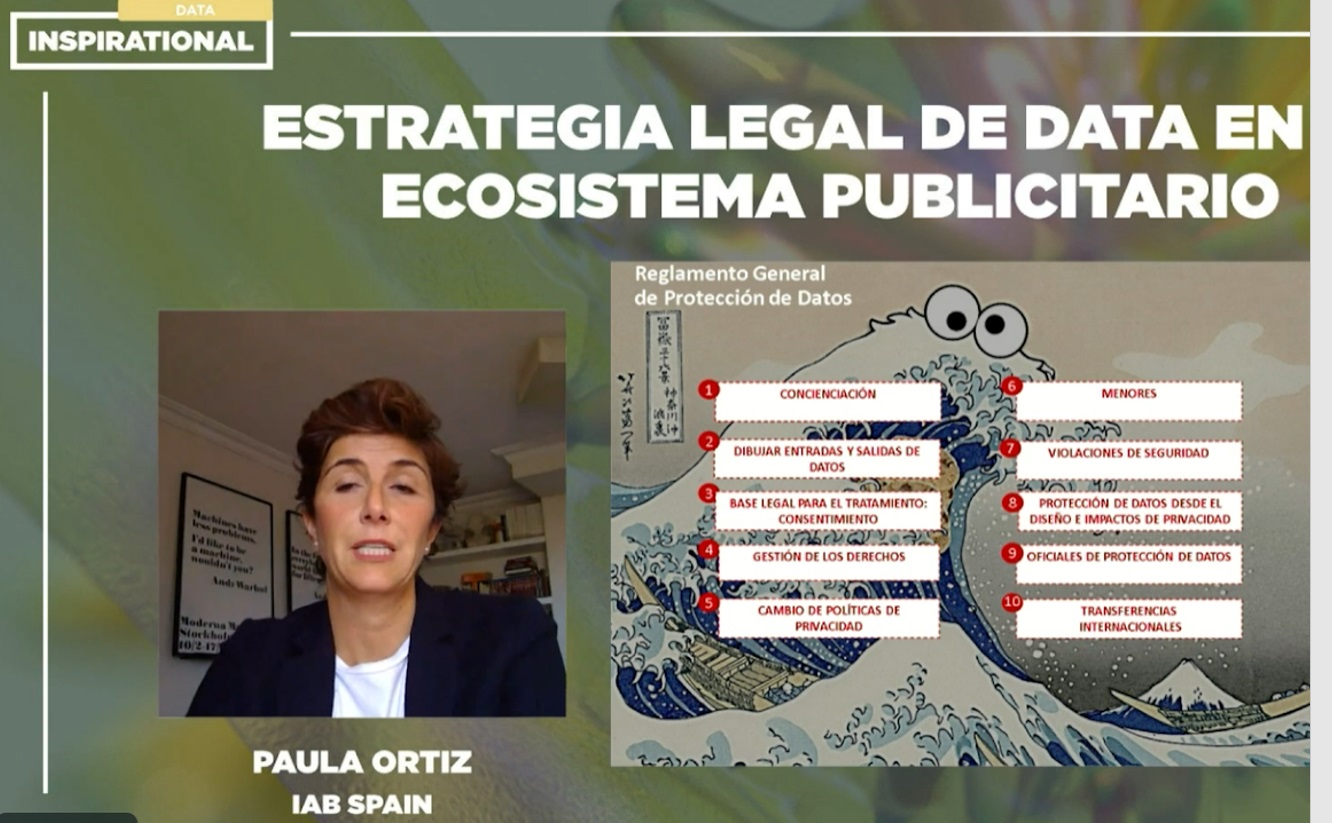 #Inspirational20, RGPD, paula ortiz, estrategia legal, data, ecosistema publicitario, programapublicidad