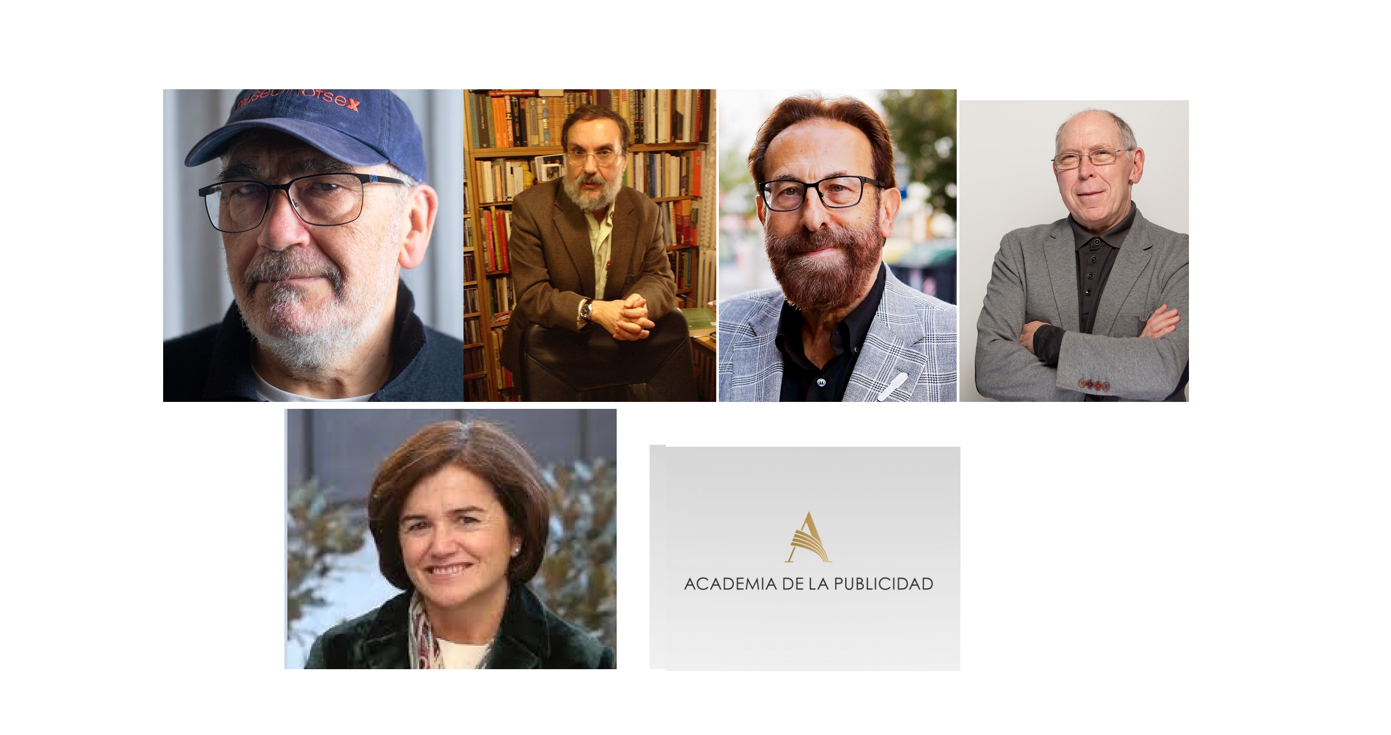 José María Casero, Raúl Eguizábal, Ricardo Pérez Galindo, Manuel Valmorisco, sahagun, Académicos de Honor , Academia ,Publicidad, programapublicidad