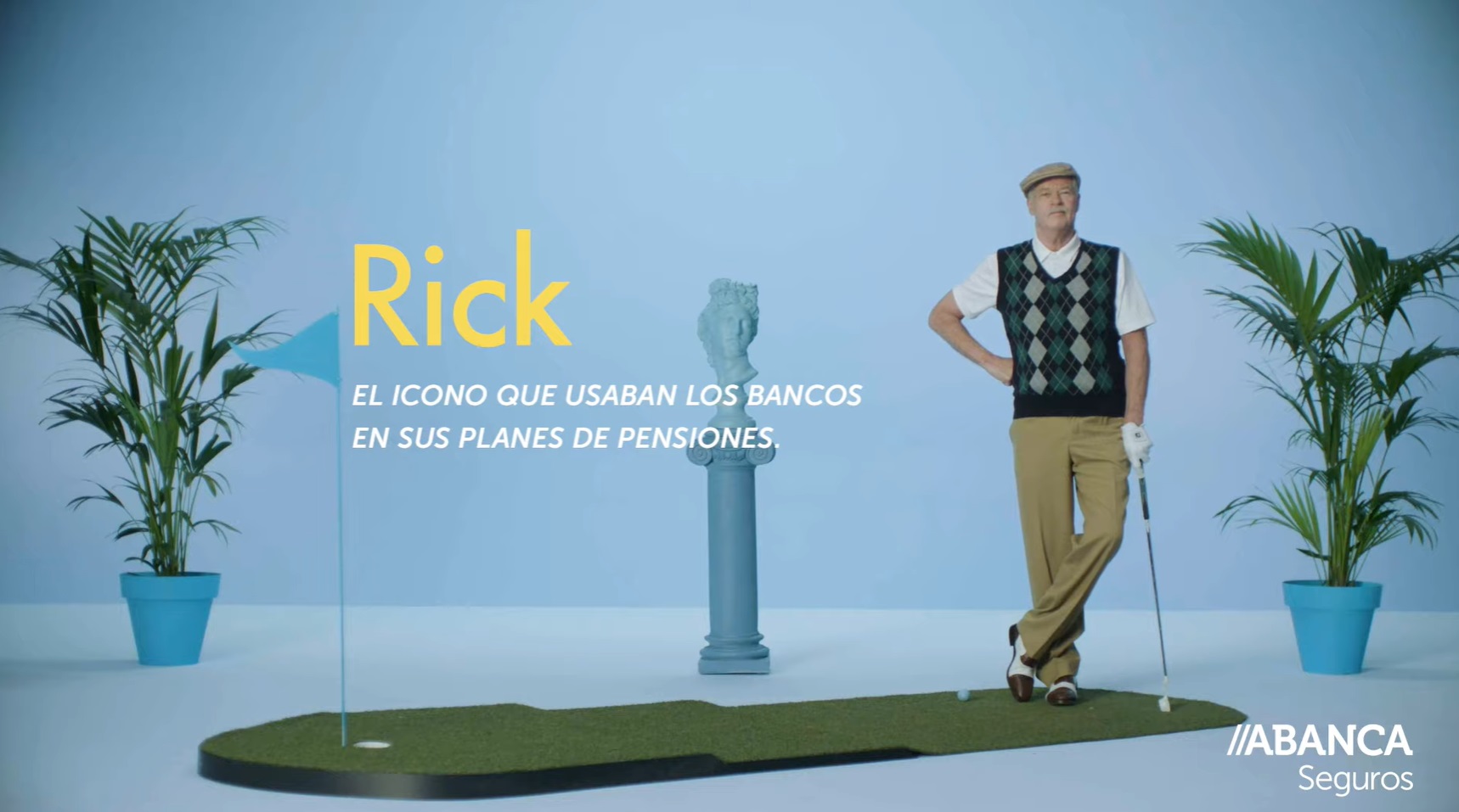 El bigote de Rick , ventajas , traer , Plan de Pensiones ,ABANCA, programapublicidad