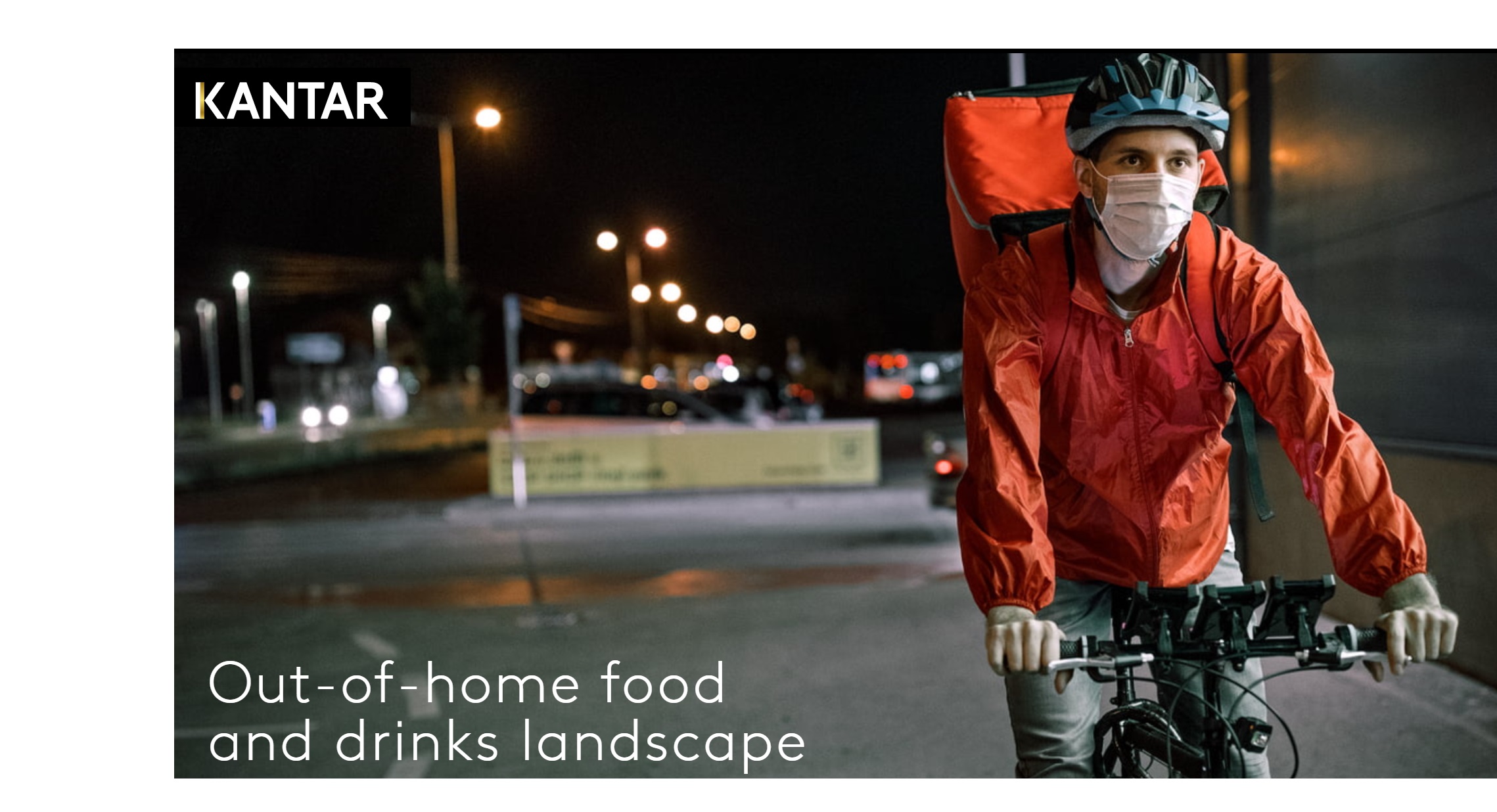 Kantar, out of home, drinks, landscape, delivery ,desplome , sector , restauración, programapublicidad