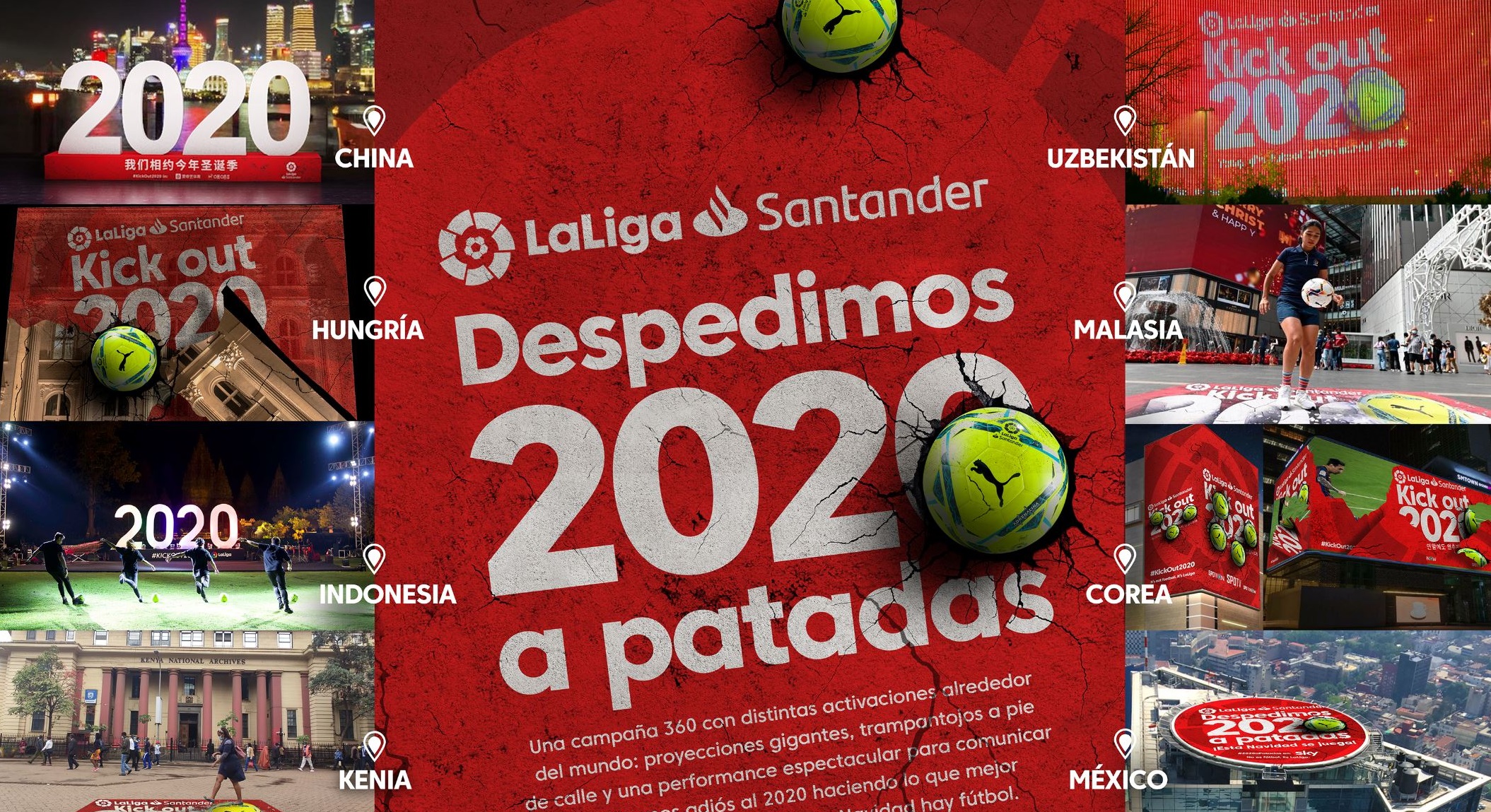 LaLiga , despide ,2020 , a patadas, medio centenar , activaciones ,todo ,mundo, programapublicidad