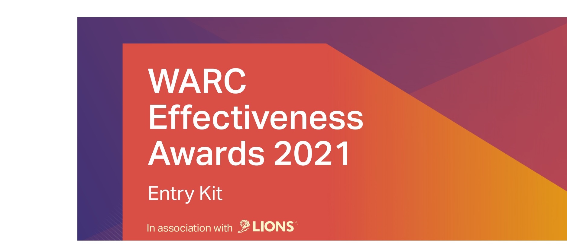 WARC, Effectiveness Awards, eficacia, lions, programapublicidad