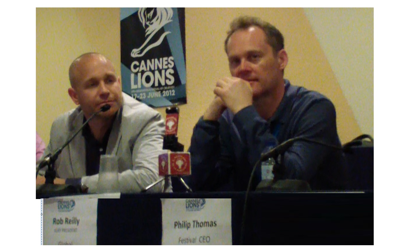 Philip Thomas, rob Reilly,Cannes 2021, programapublicidad